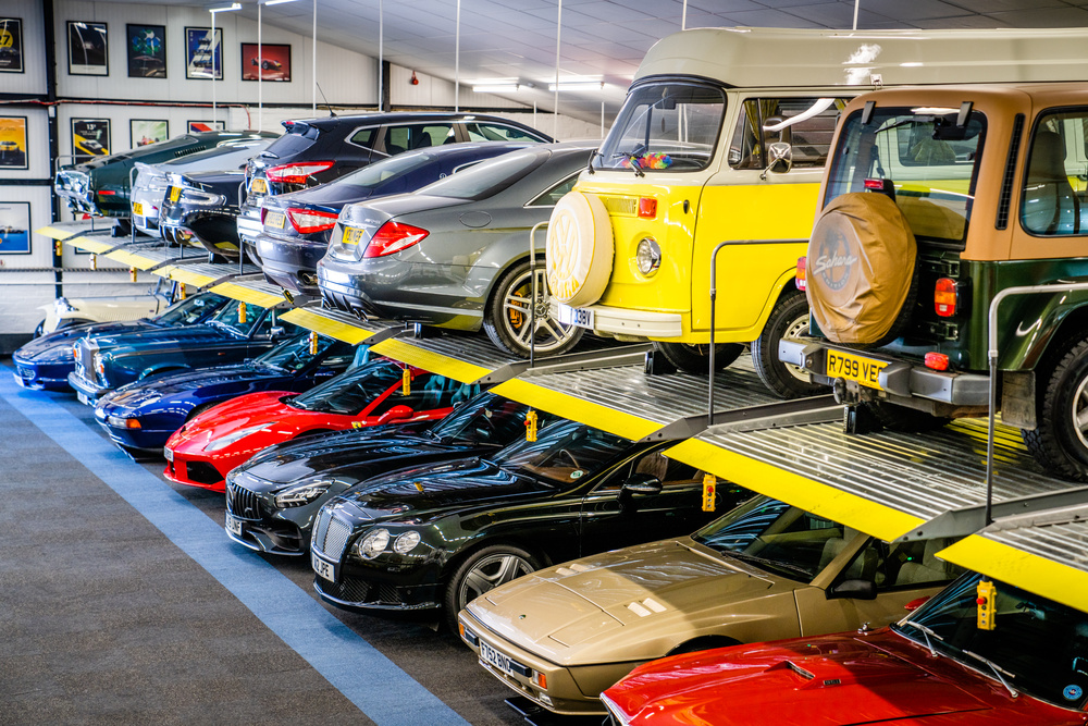 Car Storage Facility in Northamptonshire