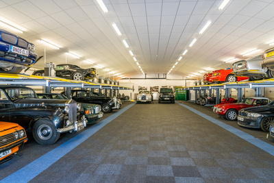 Car storage in North London
