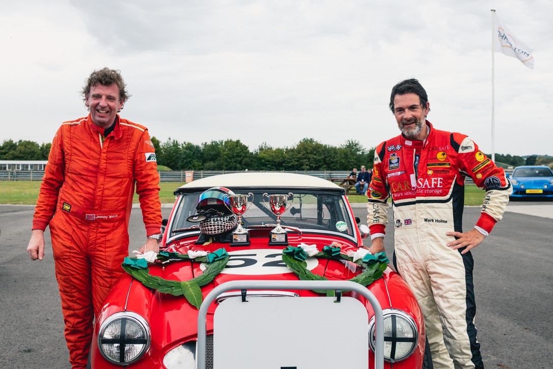 First outing P1 win for Historic Team CarSafe Healey 