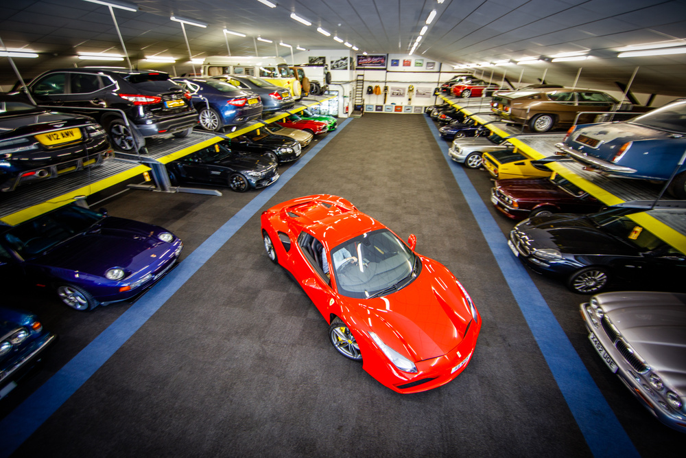 Ariel shot with a 488 in Bedfordshire